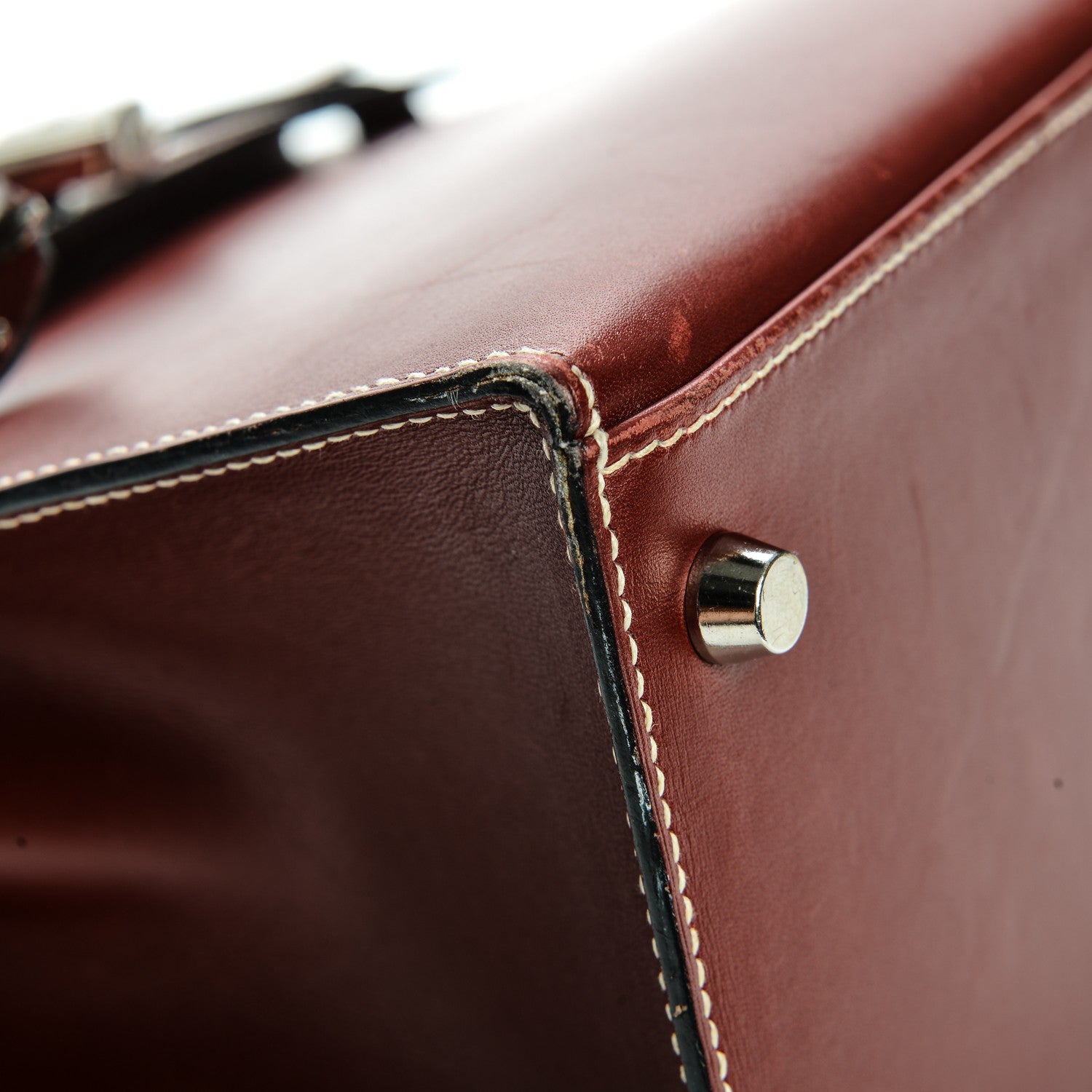 Hermes Chamonix Kelly Sellier 28 Rouge H 19 of 32
