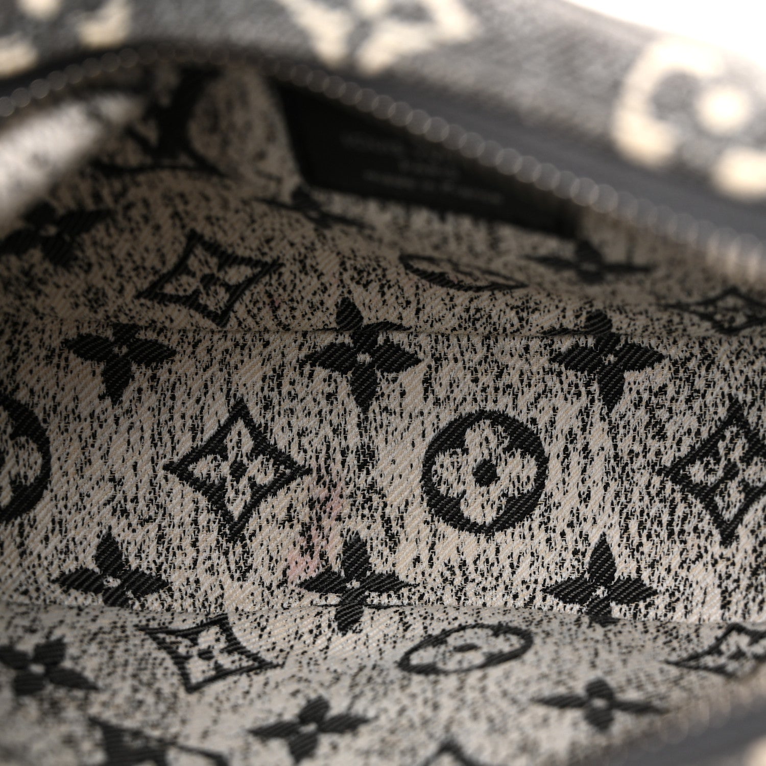 Louis Vuitton Monogram Jacquard Denim Loop Black 5 of 9