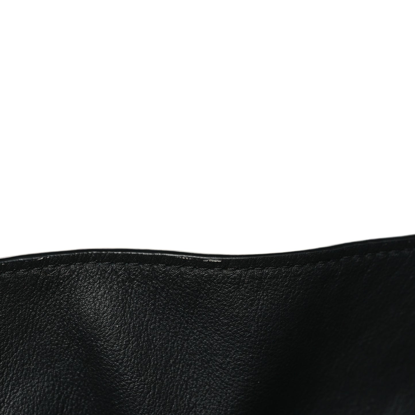 Nappa Flamenco Knot Clutch Black