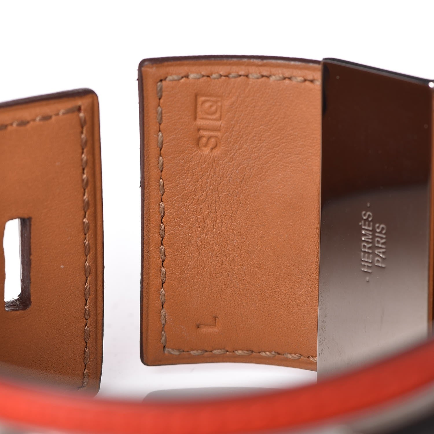Hermes Swift Collier De Chien CDC Bracelet L Capucine 5 of 7