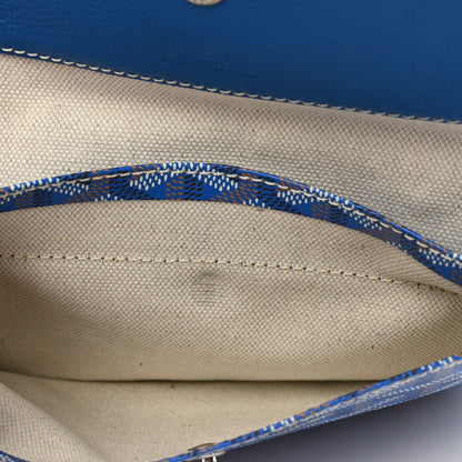 Goyard Goyardine Pouch Sky Blue 5 of 6