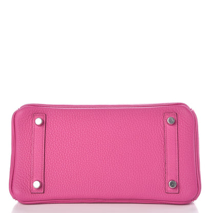 Hermes Togo Birkin 25 Magnolia 6 of 33