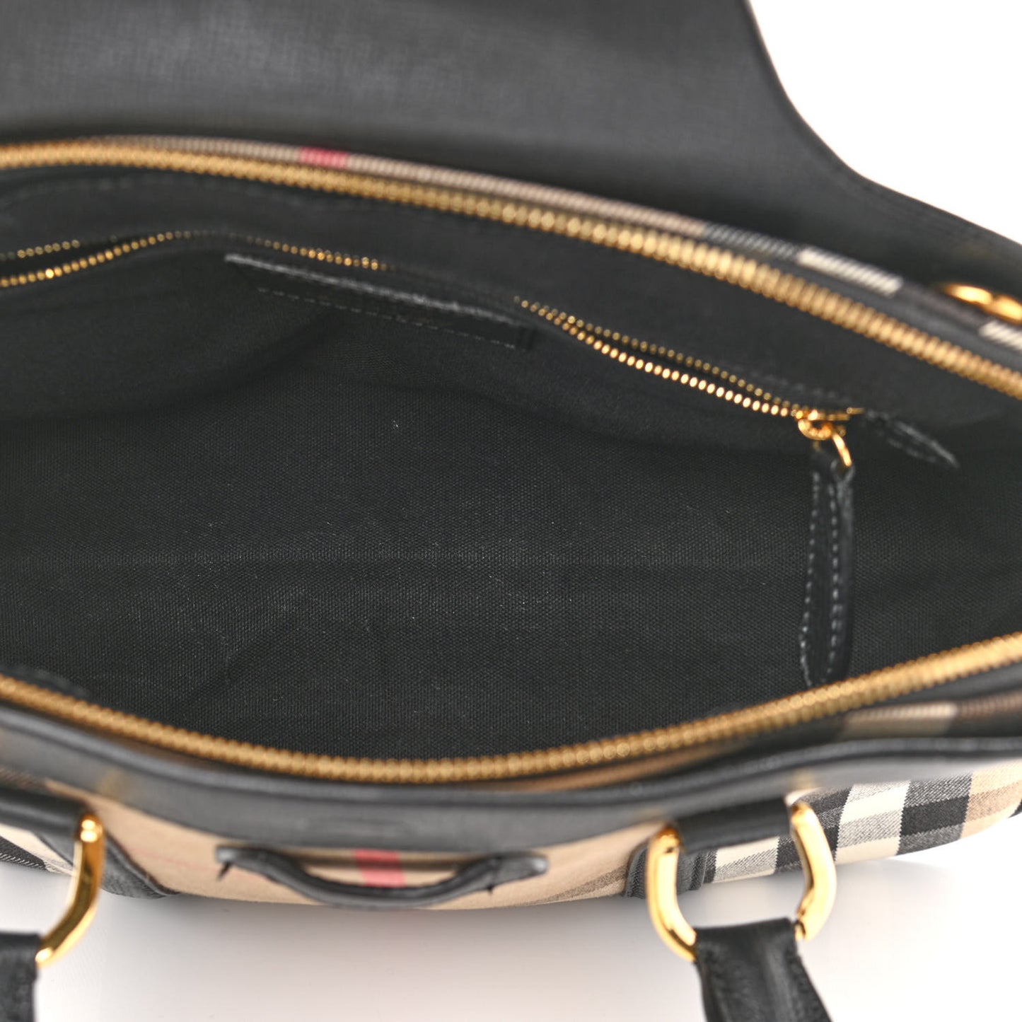 Derby Calfskin House Check Milverton Satchel Black