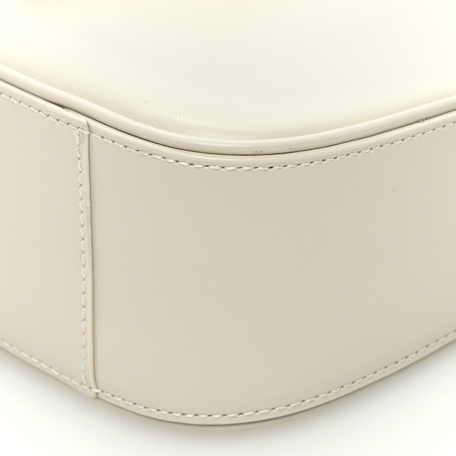 Saint Laurent Smooth Calfskin Le 5 A 7 Hobo Crema Soft 9 of 9