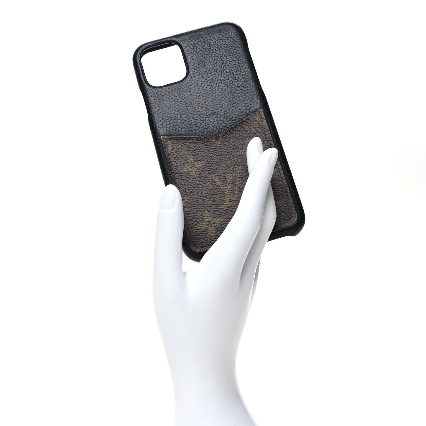 Monogram iPhone 11 Pro Max Bumper Black