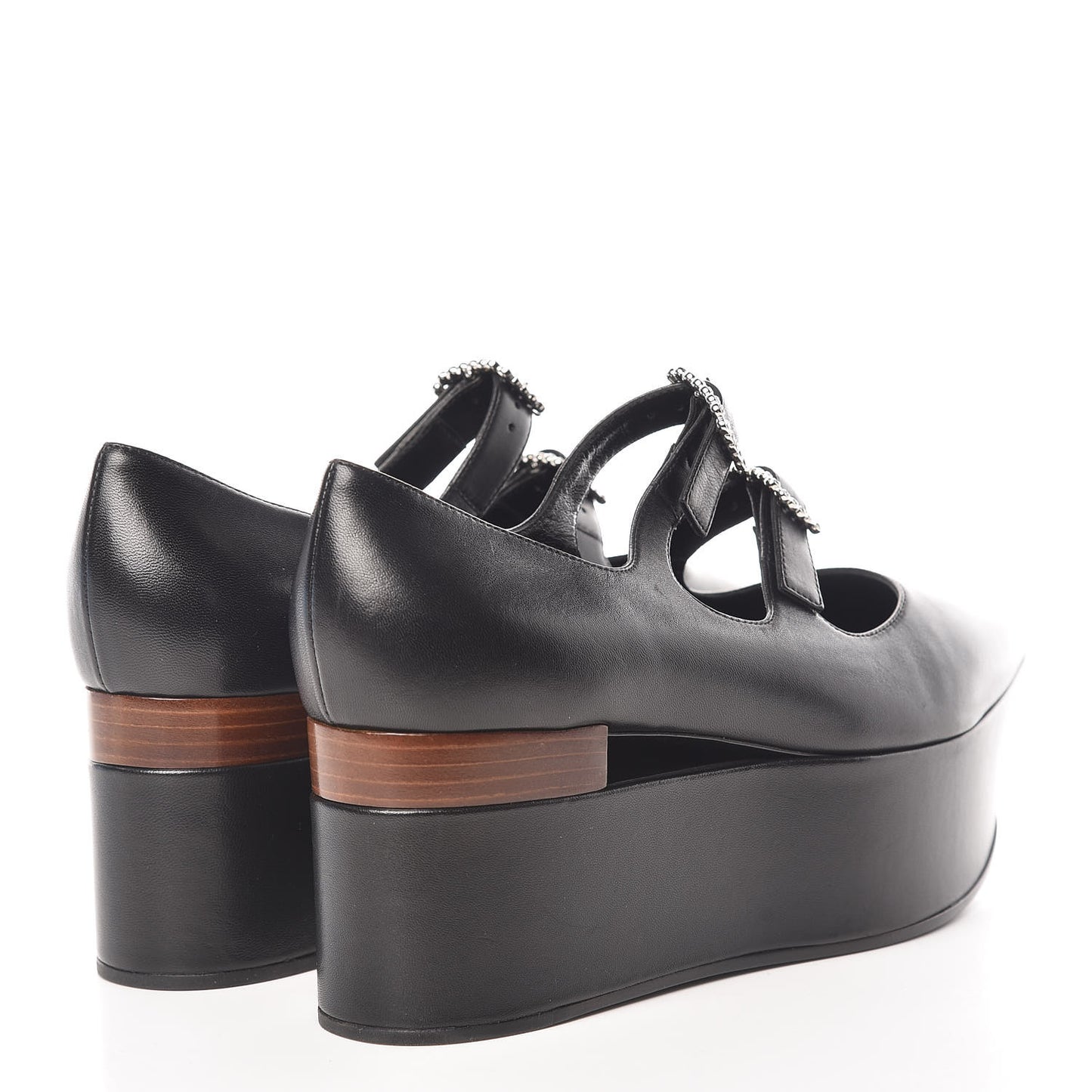 Nappa Liv Mary Jane Platform Loafers 38 Black