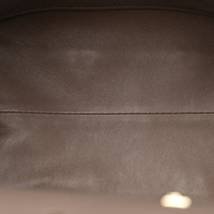 Salvatore Ferragamo Calfskin The Studio Bag Caraway Seed 5 of 12