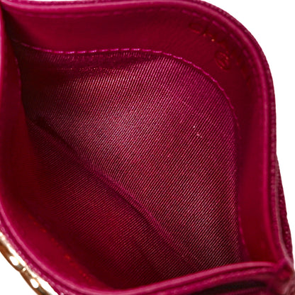 Chanel Caviar Quilted Boy Card Holder Fuchsia 5 of 8