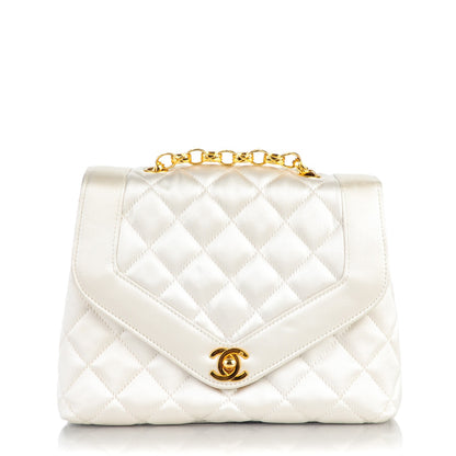 Chanel Satin Quilted Small Single Flap 1 of 9