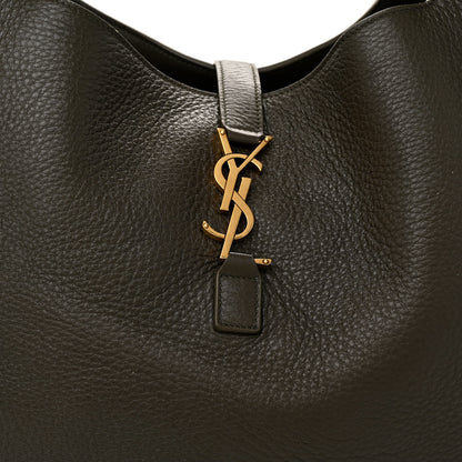 Saint Laurent Grained Deerskin Bea Tote Musk 8 of 12