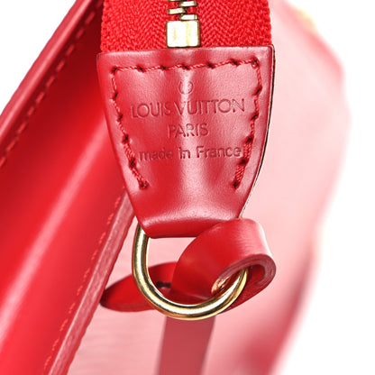 Louis Vuitton Epi Pochette Accessories 24 Castillan Red 6 of 11