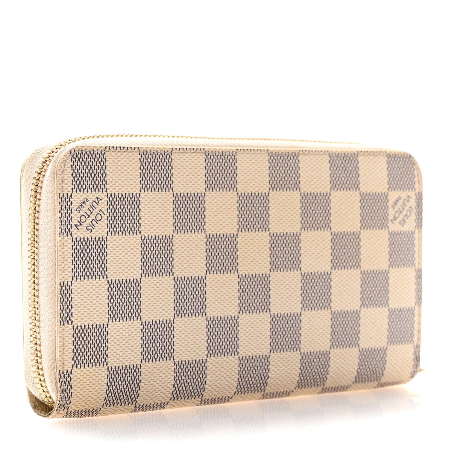 Louis Vuitton Damier Azur Zippy Wallet 3 of 9