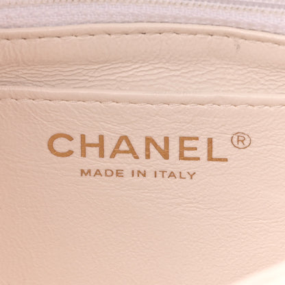 Chanel Patent Quilted Mini Square Flap White 6 of 17