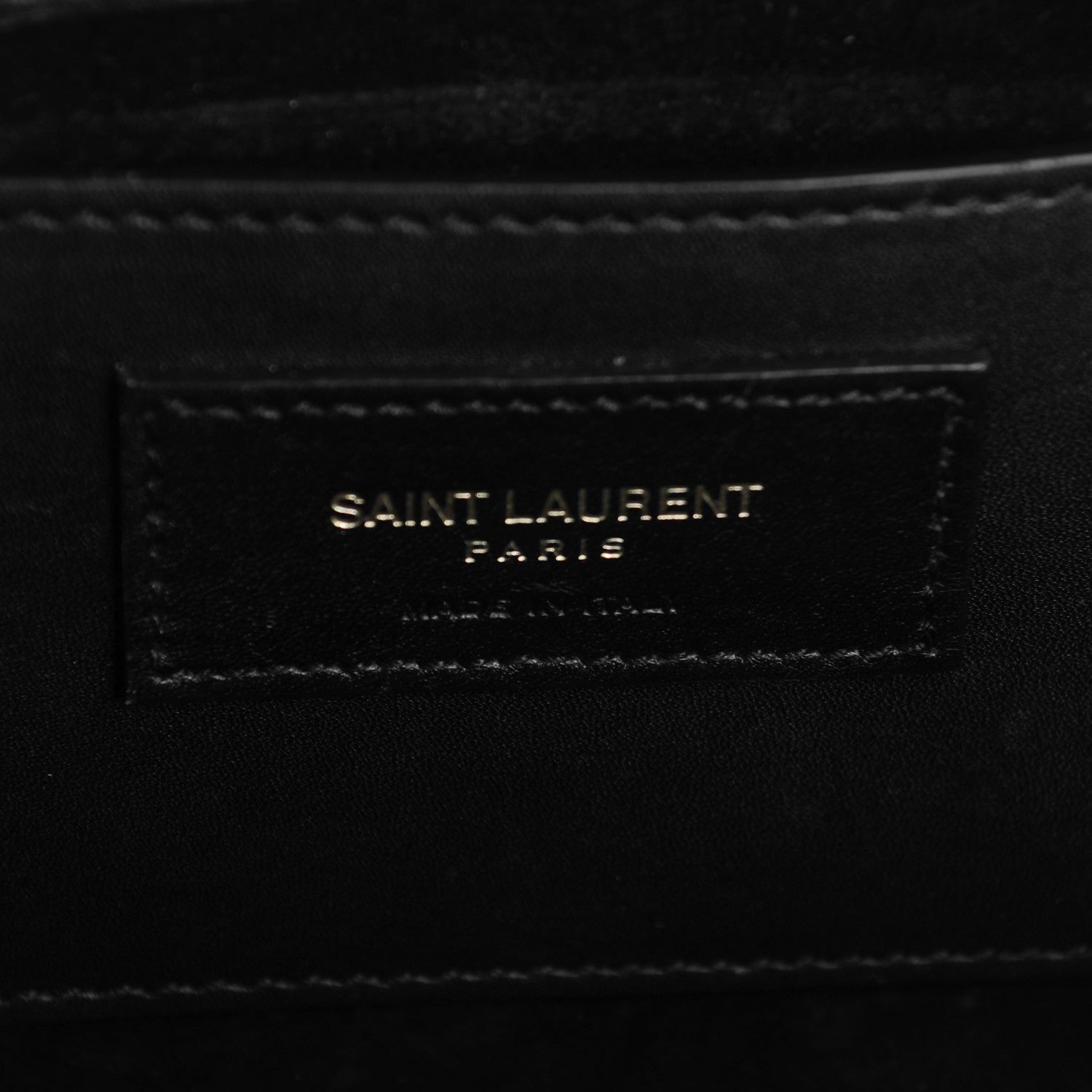 Saint Laurent Smooth Calfskin Medium Classic Monogram Kate Tassel Satchel Black 7 of 7