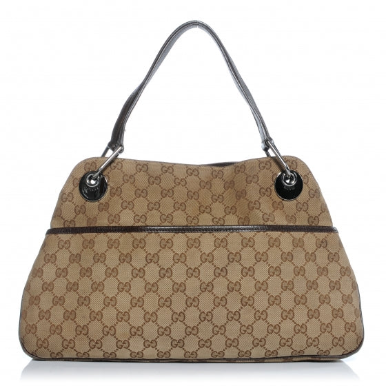 Monogram Medium Eclipse Shoulder Bag Ebony
