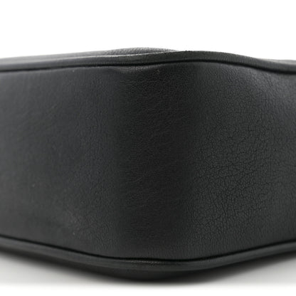 Saint Laurent Grained Lambskin Monogram Lou Camera Bag Black 10 of 12