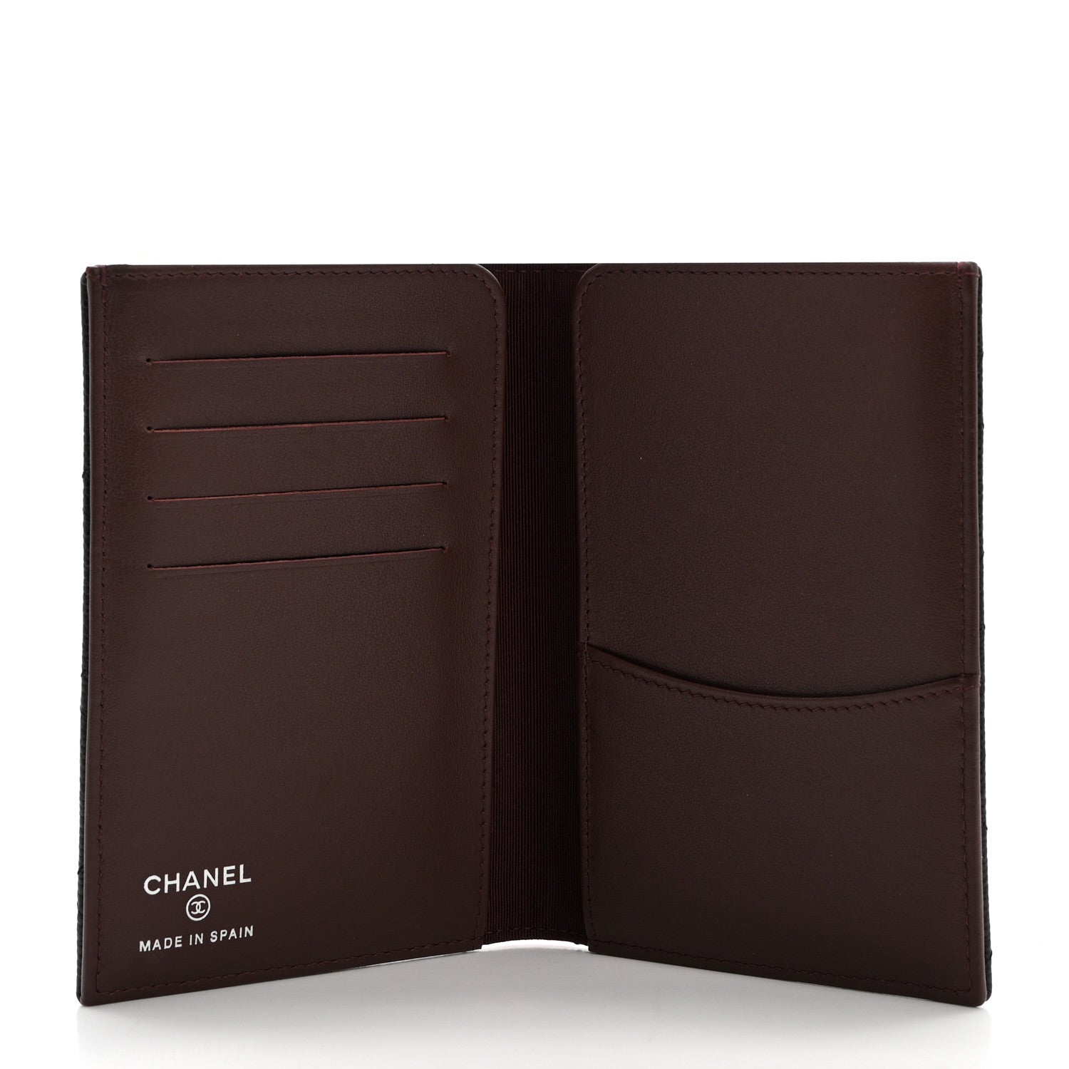 Chanel Caviar Quilted Passport Holder Black 5 of 7
