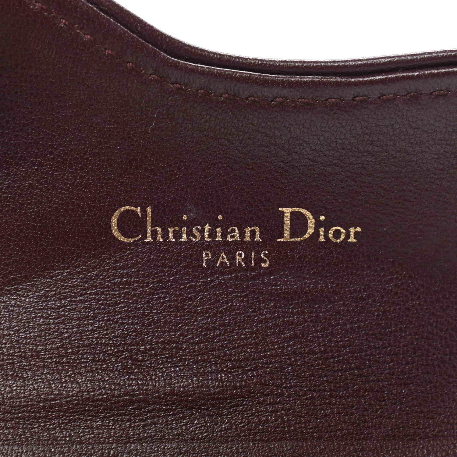 Christian Dior Oblique Saddle Card Holder Bordeaux 6 of 8