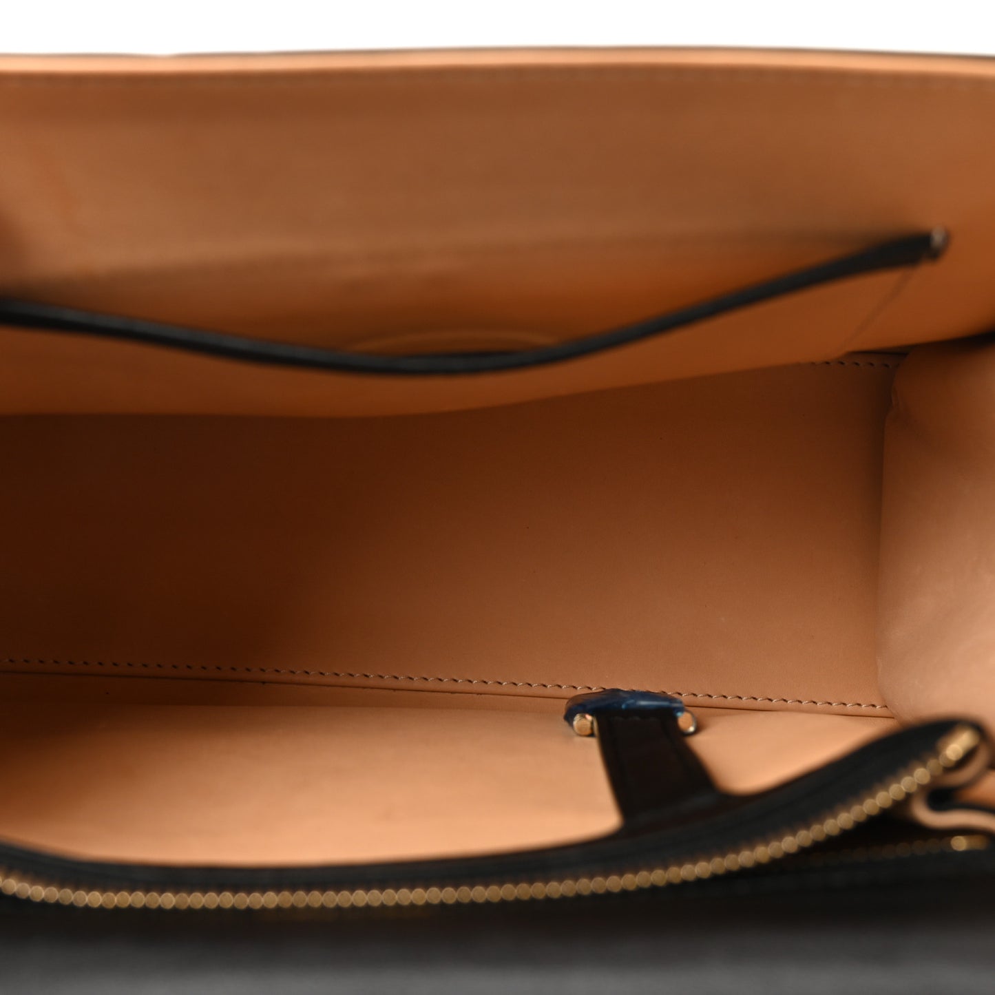 Calfskin MM Tempete Satchel Black
