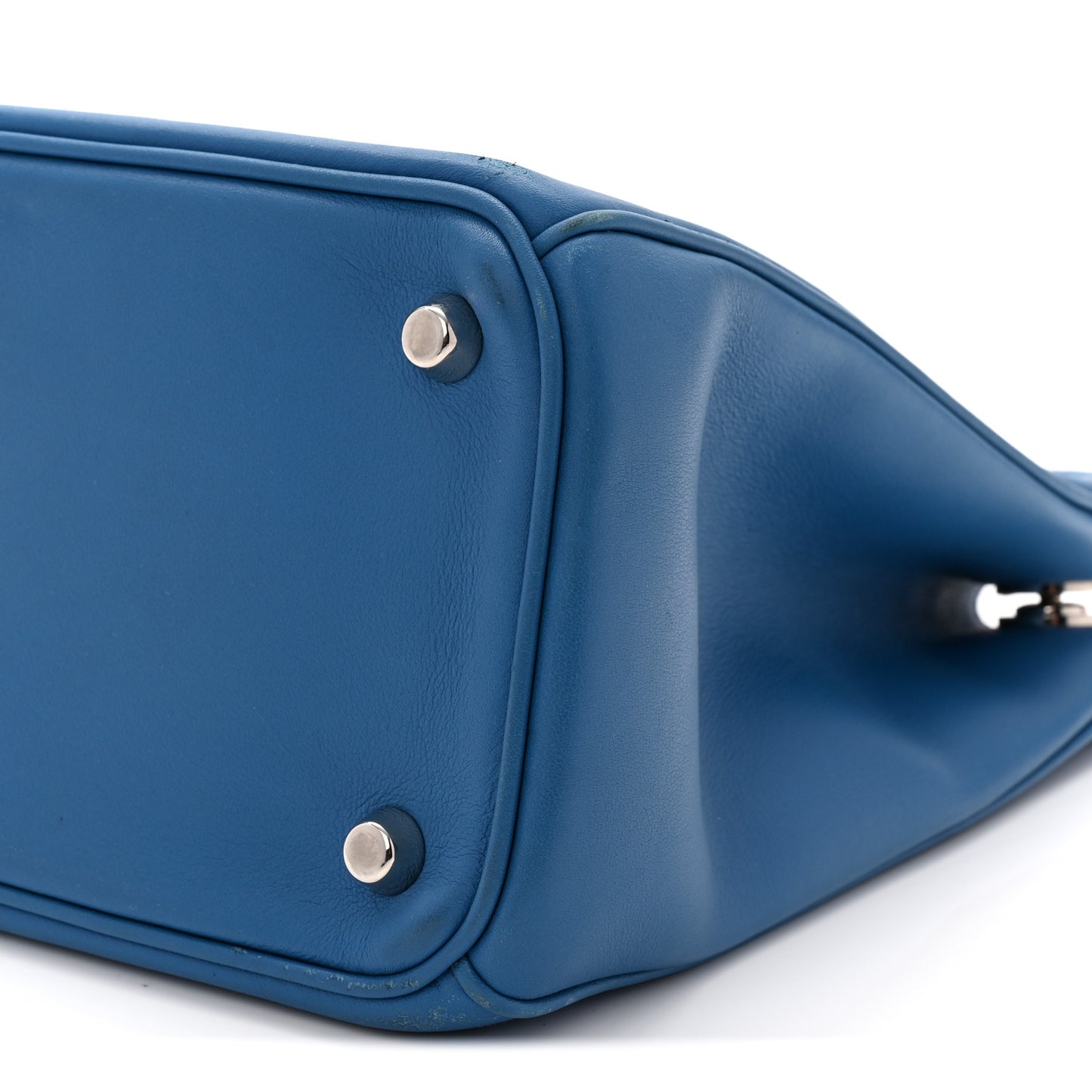 Smooth Calfskin Medium Diorissimo Tote Blue