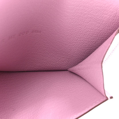Hermes Chevre Mysore Kelly Pocket Compact Wallet Mauve Sylvestre 5 of 8
