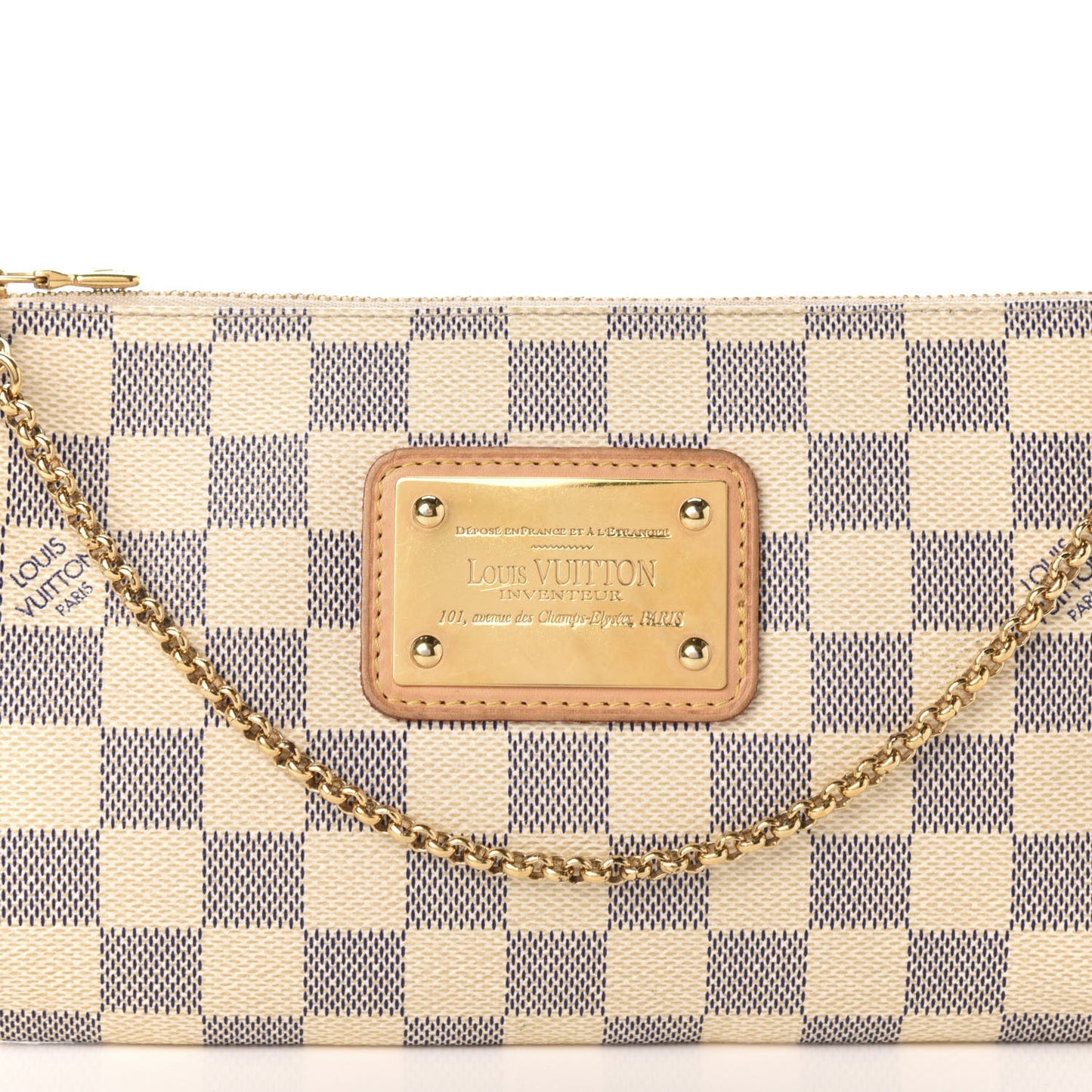 Damier Azur Eva Clutch