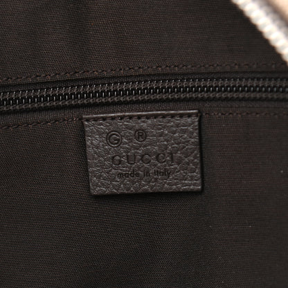 Gucci Monogram Travel Backpack Dark Brown 6 of 11