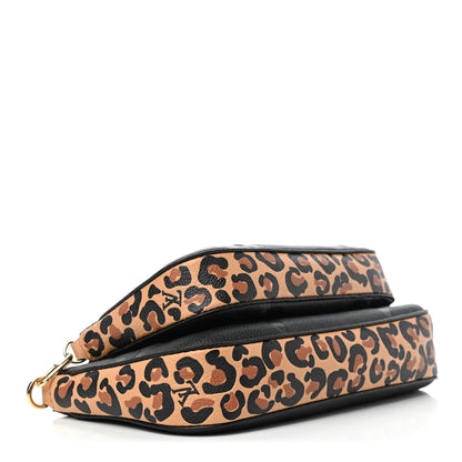 Louis Vuitton Empreinte Monogram Giant Wild At Heart Multi Pochette Accessories Black 3 of 6