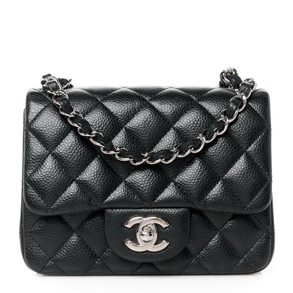 Chanel Caviar Quilted Mini Square Flap Black 1 of 12