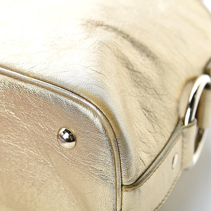 Saint Laurent Metallic Calfskin Medium Muse Gold 11 of 19