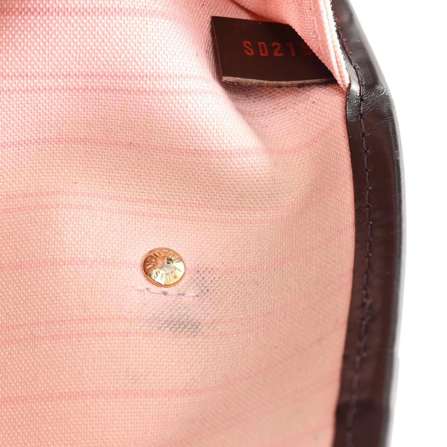 Louis Vuitton Damier Ebene Neo Neverfull MM Rose Ballerine 9 of 12