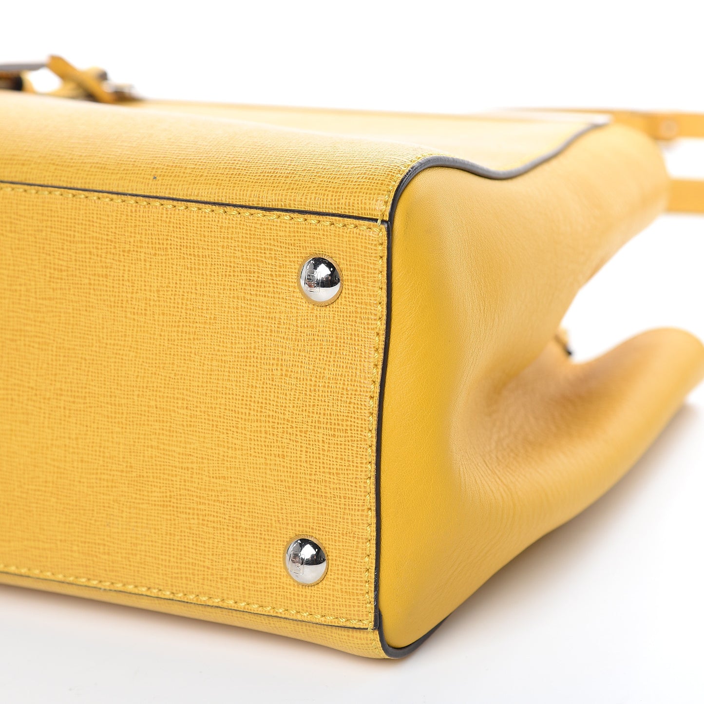 Vitello Elite Petite 2Jours Tote Mustard