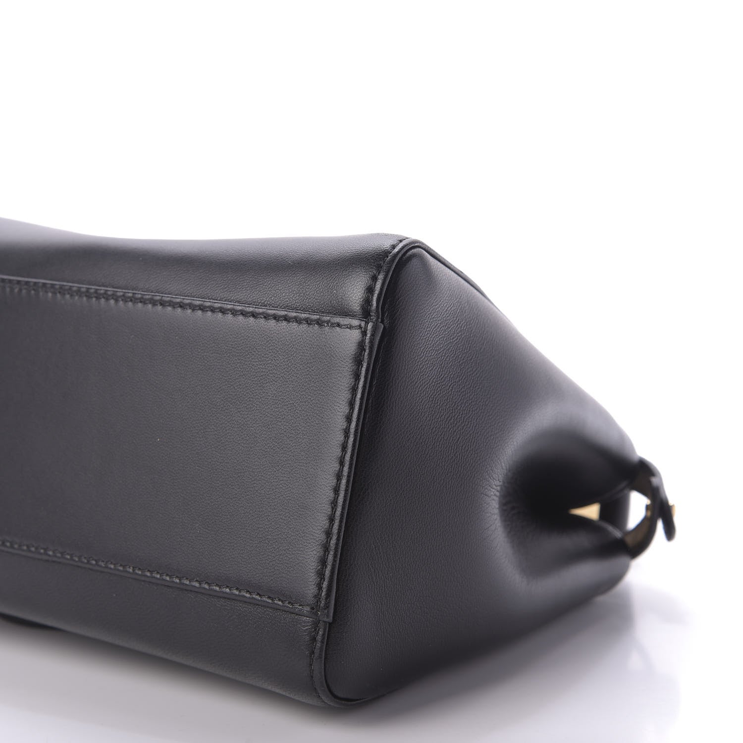 Fendi Nappa Mini Peekaboo Iconic Satchel Black 7 of 9