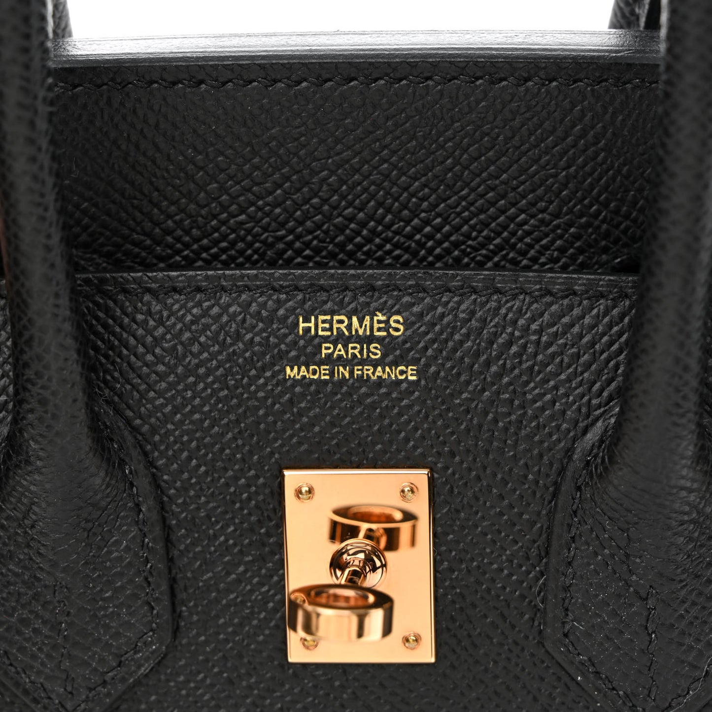 Epsom Birkin Sellier 25 Black