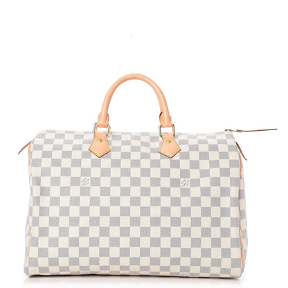 Louis Vuitton Damier Azur Speedy 35 1 of 9