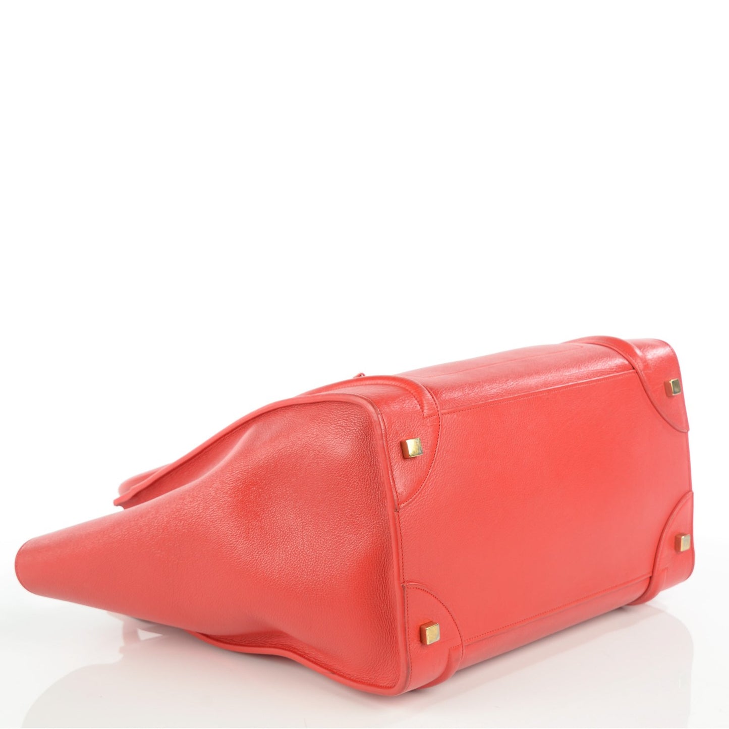 Baby Calfskin Mini Luggage Vermillion
