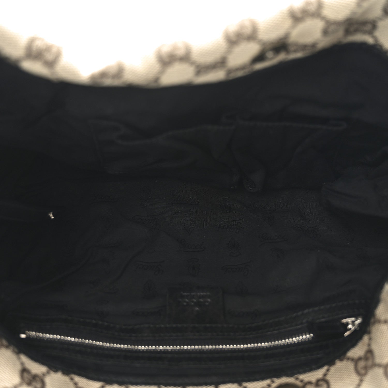 Gucci Monogram Medium GG Twins Shoulder Bag Brown 5 of 11
