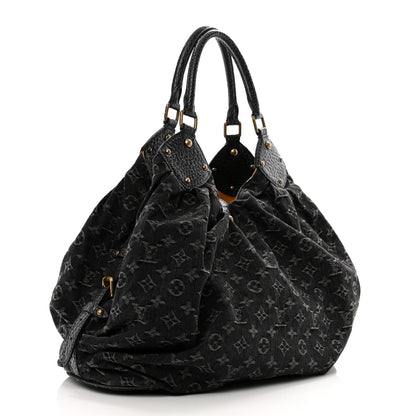 Louis Vuitton Denim Mahina XL Black 3 of 9
