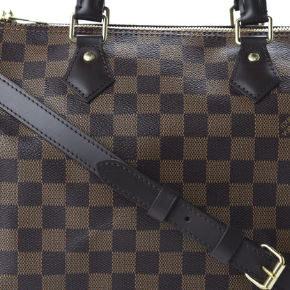 Louis Vuitton Damier Ebene Speedy Bandouliere 30 10 of 10