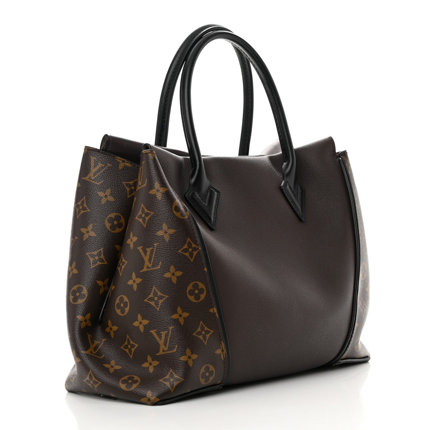 Veau Cachemire Monogram Tote W PM Chocolate