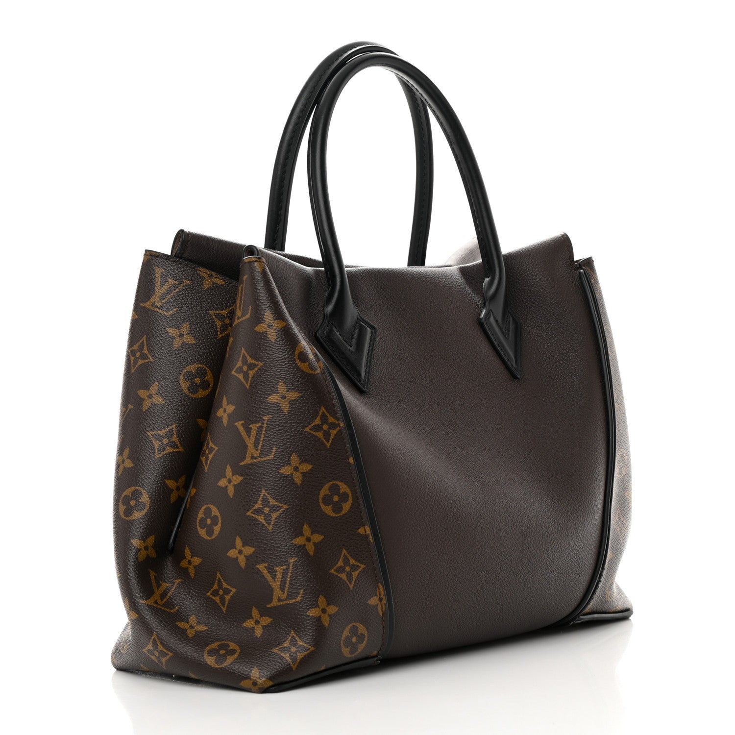 Louis Vuitton Veau Cachemire Monogram Tote W PM Chocolate 3 of 15
