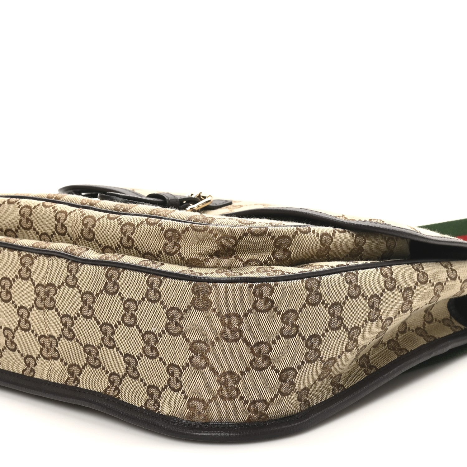 Gucci Monogram Web Childrens Messenger Bag Beige Ebony Cocoa 10 of 10