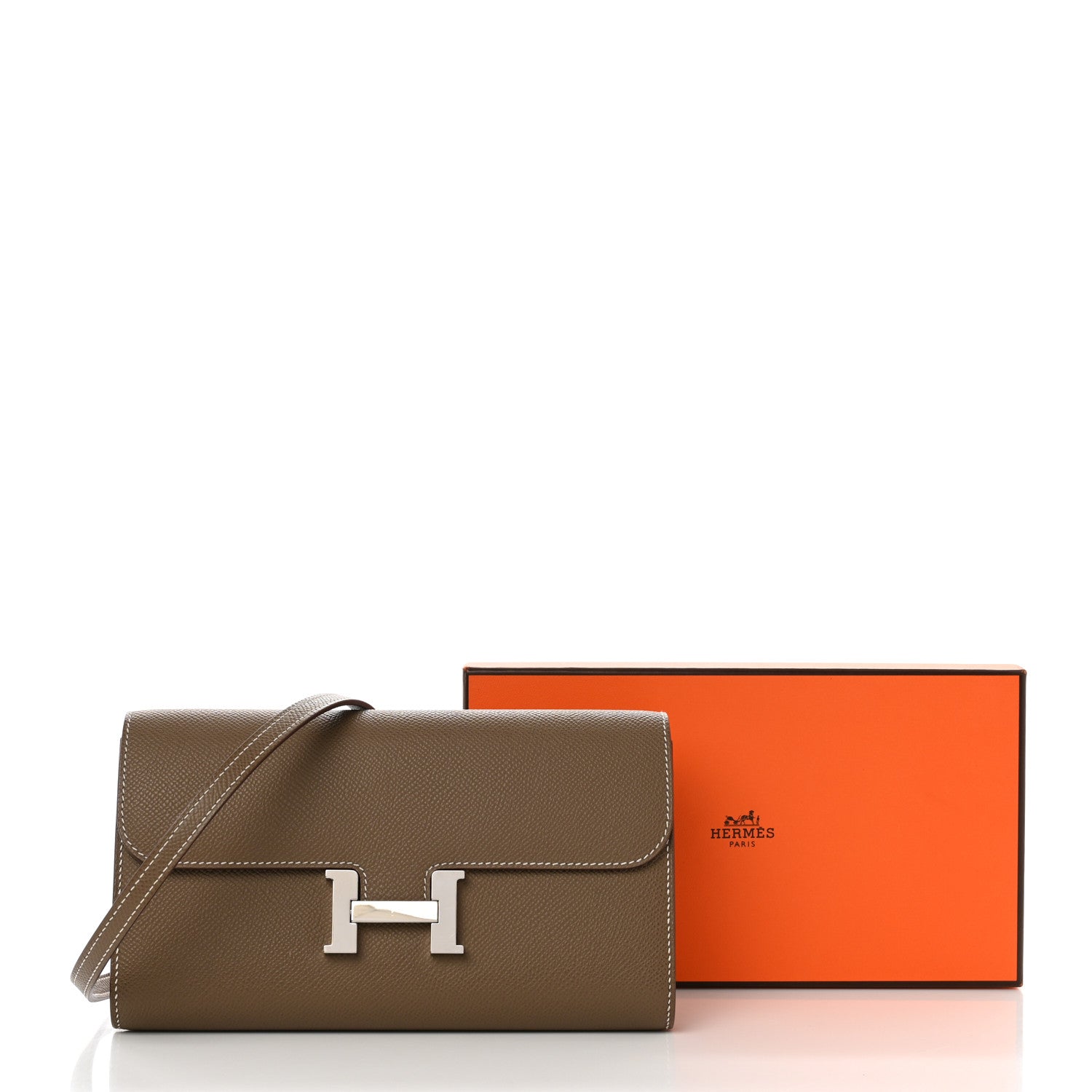 Hermes Epsom Constance Long To Go Wallet Etoupe 7 of 7
