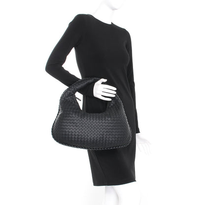 Bottega Veneta Nappa Intrecciato Medium Veneta Hobo Black 2 of 8