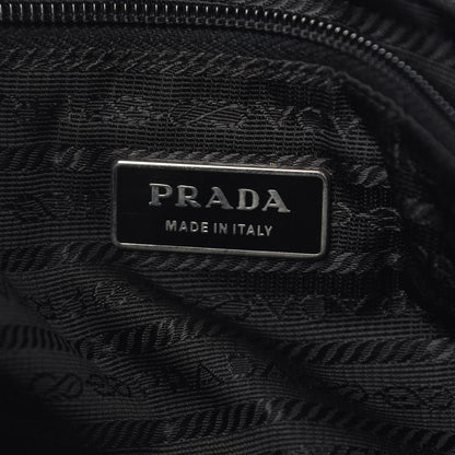 Prada Tessuto Nylon Saffiano Briefcase Black 10 of 12