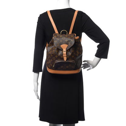 Louis Vuitton Monogram Montsouris MM Backpack 2 of 9