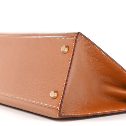 Hermes Courchevel Kelly Sellier 32 Gold 10 of 16