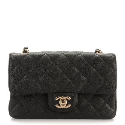 Chanel Caviar Quilted Mini Rectangular Flap Black 1 of 8