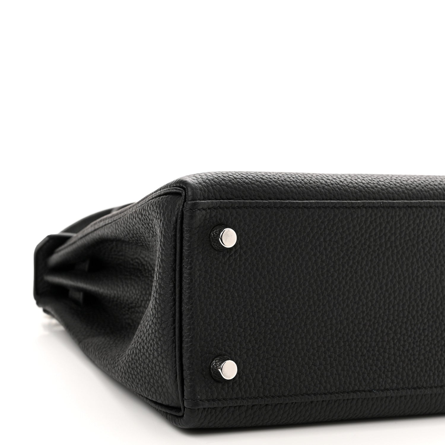 Hermes Togo Kelly Retourne 25 Black 9 of 12