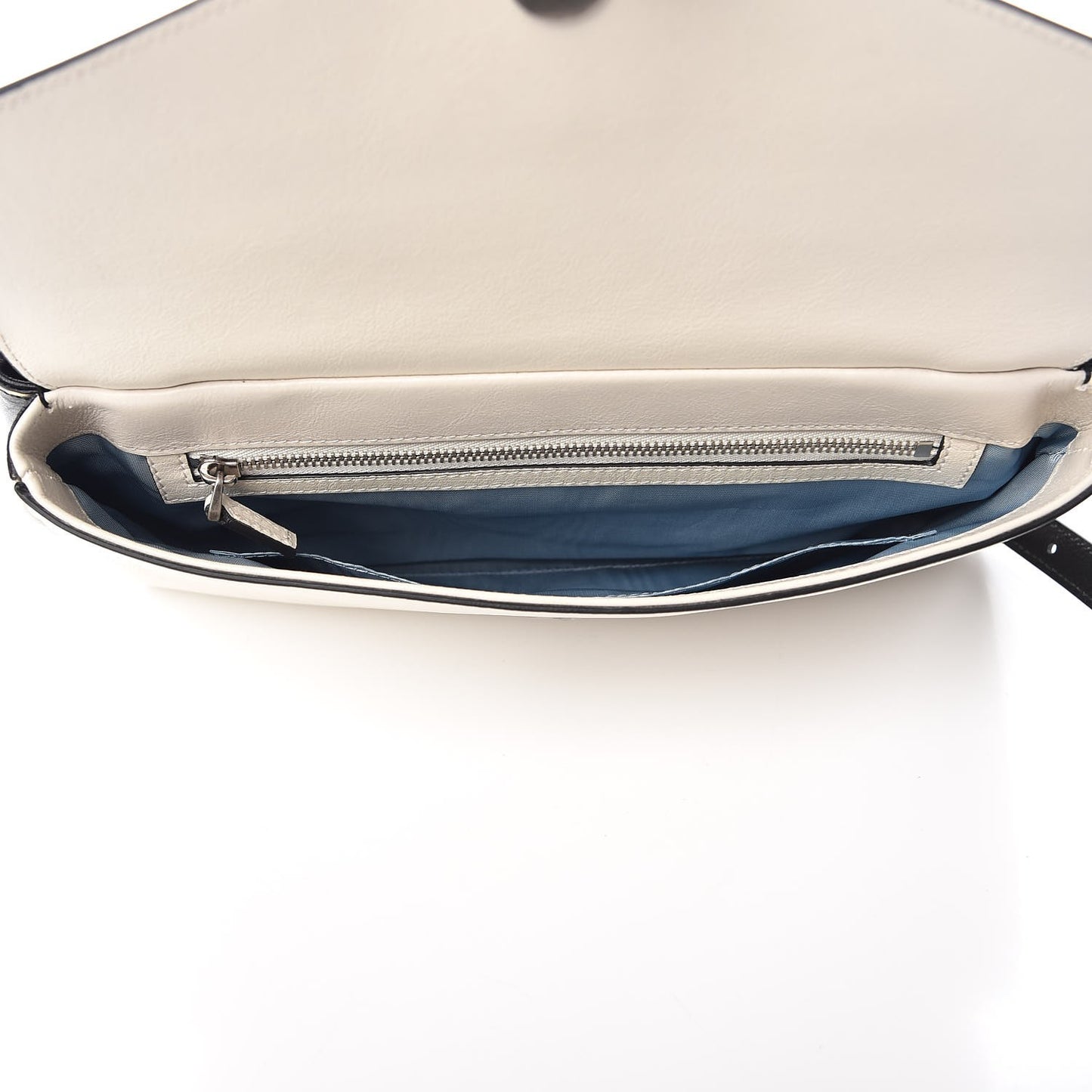 Calfskin Diagonal GG Medium Thiara Double Envelope Shoulder Bag Black White